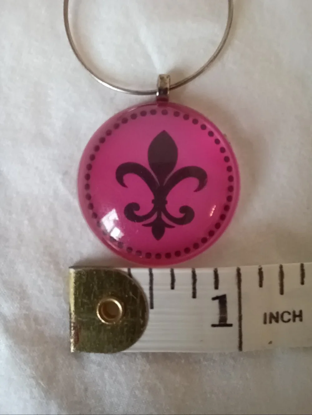 3/$25 SALE SET OF 6 Vintage Wine Glass Charms Parisian Theme Pink White Black